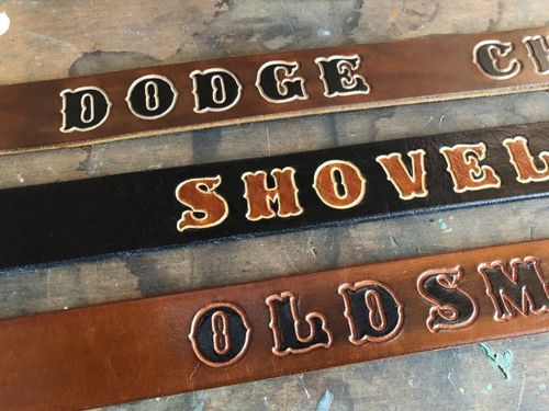 Belt Heritage with Letters